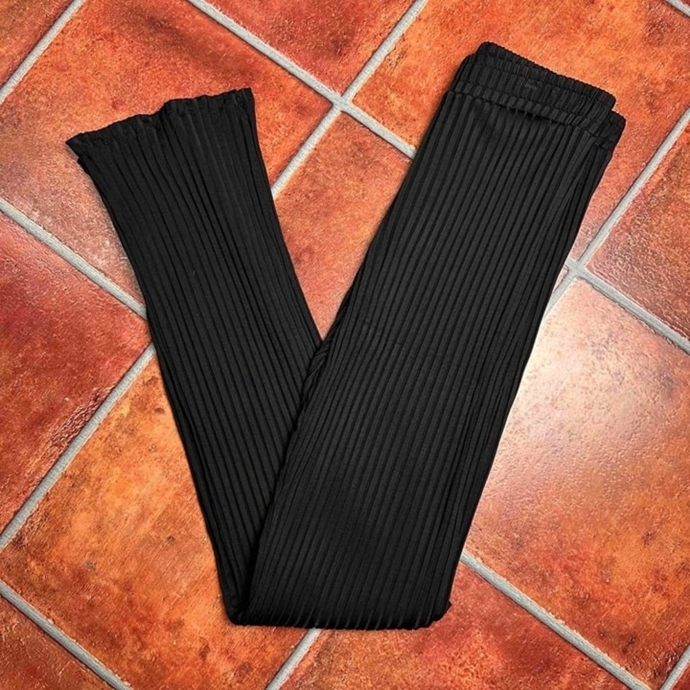 Birgitte Herskind Black Ribbed Rome Pants Size Small - Picture 13 of 16